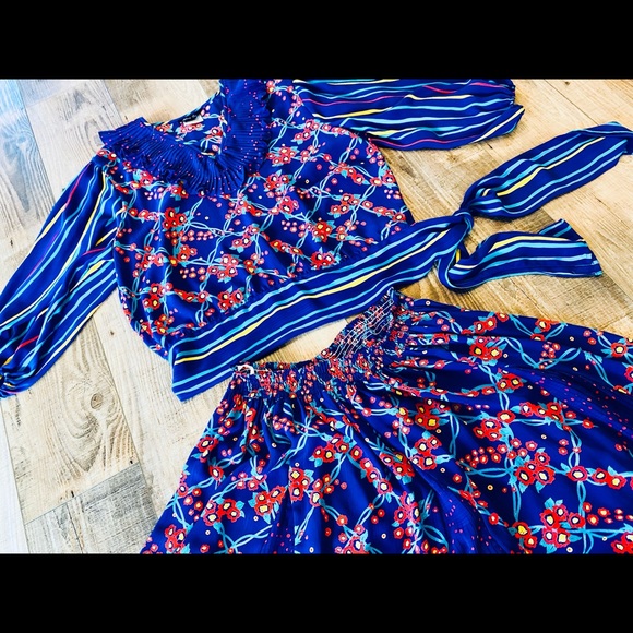 Vintage Diane Freis Two Piece 1980s 1990s - Picture 2 of 6